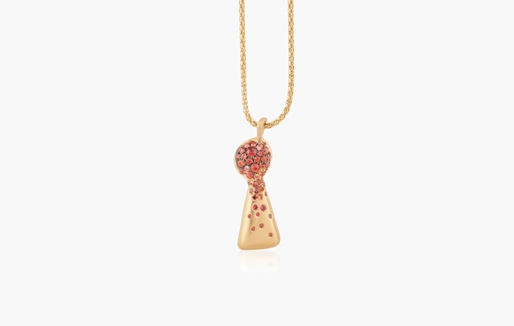 UNLOCK HAPPINESS SMALL NECKLACE